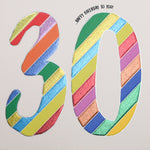 Greeting Card - Happy 30th Birthday